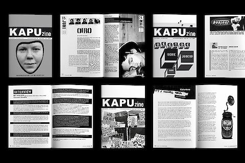 KAPU, KAPUzine (with Judith Holzer) — Editorial Design